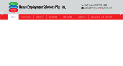 Desktop Screenshot of nexusemployment.com